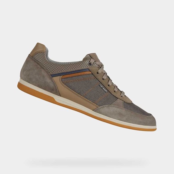 Geox Respira Taupe Mens Sneakers SS20.6MY984